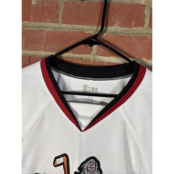 The Disciples Hockey Jersey Religion Funny Embroidery 7 White Needs Repair Large - Picture 10 of 10